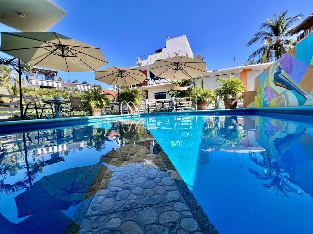 Casa Piedra Parada Пуэрто-Эскондидо Экстерьер фото